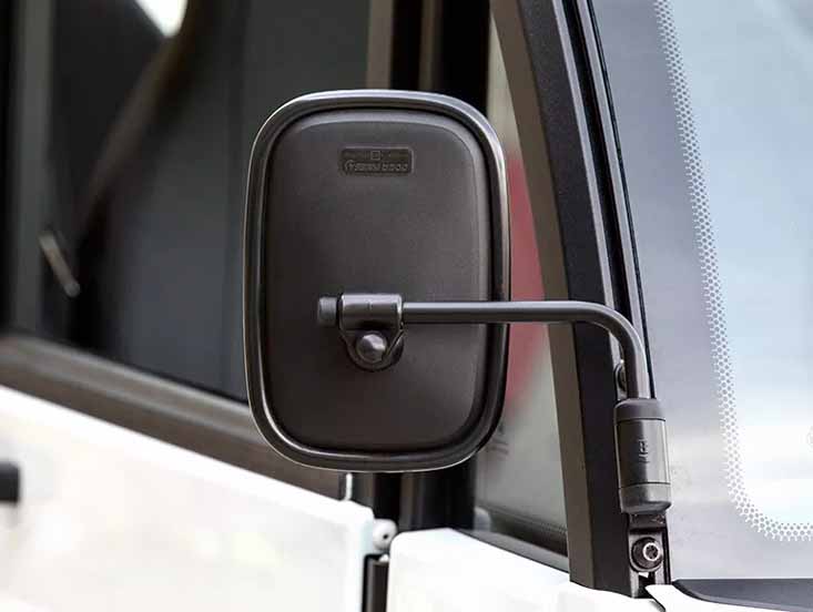 Gem electric vehicle mirror