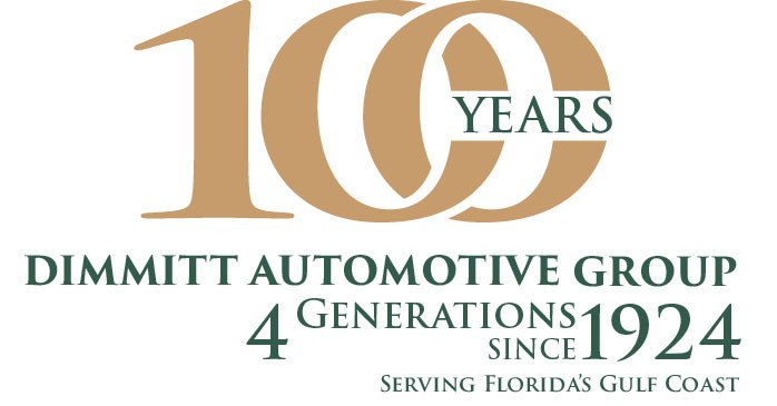 Dimmitt 100 Year Logo serving Floridas Gulf Coast since 1924