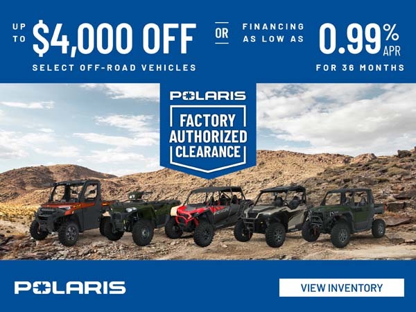 Polaris® special offers