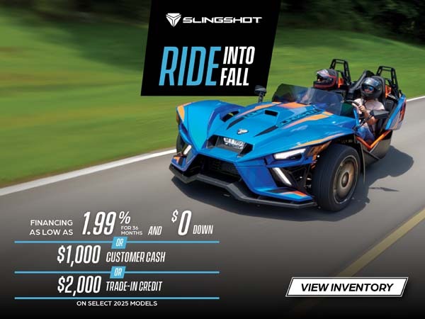 Polaris Slingshot® special offers